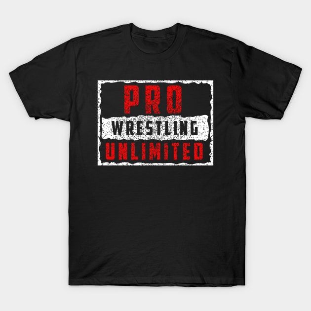 Pro Wrestling Unlimited Attitude T-Shirt by PWUnlimited